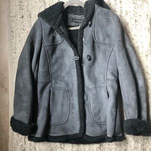 Jones New York faux suede jacket